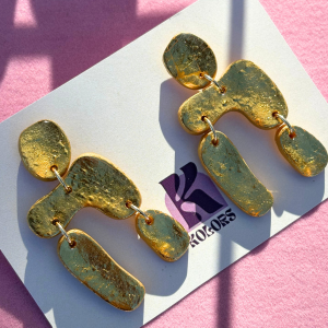 Pendientes Aura Dorado