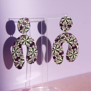 Pendientes Herradura Maxi Caleidoscopio