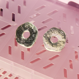 Pendientes Donetes Plateados
